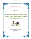 Đề tài 'GIẢI PHÁP MỞ RỘNG CHO VAY TIÊU DÙNG TẠI NGÂN HÀNG THƯƠNG MẠI CỔ PHẦN Á CHÂU-CHI NHÁNH HÀ NỘI'