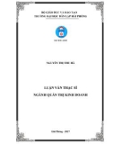 Luận văn Thạc sĩ ngành Quản trị kinh doanh: Một số biện pháp tăng cường phát triển thương mại điện tử cho doanh nghiệp tại thành phố Hải Phòng