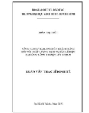 Luận văn Thạc sĩ Kinh tế: Nâng cao sự hài lòng của khách hàng đối với chất lượng dịch vụ bán lẻ điện tại Tổng công ty Điện lực TPHCM