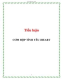 Tiểu luận: CƠM HỘP TÌNH YÊU iHEART