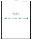 Tiểu luận: Nhìn lại vấn đề cạnh tranh