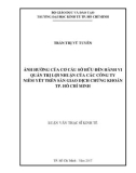 Luận văn Thạc sĩ Kinh tế: Ảnh hưởng của cơ cấu sở hữu đến hành vi quản trị lợi nhuận của các công ty niêm yết trên Sàn giao dịch chứng khoán TP. Hồ Chí Minh