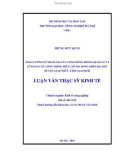 Luận văn Thạc sỹ Kinh tế: Tăng cường sự tham gia của cộng đồng trong quản lý và sử dụng công trình thủy lợi trên địa bàn huyện Giao Thủy tỉnh Nam Định