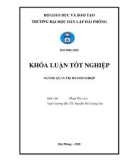 Khóa luận tốt nghiệp Quản trị doanh nghiệp: Nâng cao hiệu quả sử dụng nguồn nhân lực tại Doanh nghiệp tư nhân Thái Sơn