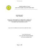 Luận văn : KHẢO SÁT ẢNH HƯỞNG CỦA NHIỆT ĐỘ VÀ THỜI GIAN SƠ CHẾ, XỬ LÝ ĐẾN CHẤT LƯỢNG CÁ TRA PHI LÊ CẤP ĐÔNG TẠI XNCBTSXK CATACO part 1