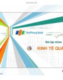 Bài tập nhóm: Phân tích hoạt động của ngân hàng TienPhongBank