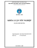 Đồ án tốt nghiệp ngành Kỹ thuật môi trường: Thực trạng quản lí nhà nước về đất đai ở thành phố Hải Phòng