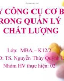 Thuyết trình: Bảy công cụ cơ bản trong quản lý chất lượng