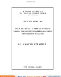 Luận văn thạc sĩ kinh tế: Xây dựng chiến lược phát triển công ty TNHH một thành viên công trình giao thông công chánh đến năm 2015