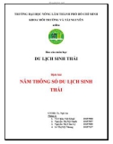 Báo cáo môn học: Du lịch sinh thái