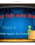 Báo cáo: Quy luật mâu thuẫn