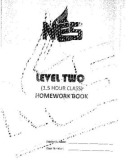 lever two (1.5 hour class) - homeword book