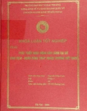 Khóa luận tốt nghiệp: Phát triển hoạt động bảo lãnh tại sở giao dịch ngân hàng TMCP ngoại thương Việt Nam