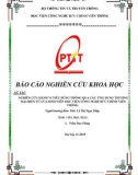 Báo cáo nghiên cứu khoa học: Nghiên cứu hành vi tiêu dùng thông qua các ứng dụng thương mại điện tử của sinh viên học viện Công nghệ Bưu chính viễn thông