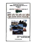 Luận văn tốt nghiệp Cử nhân Địa lý: Bước đầu tìm hiểu đặc điểm địa danh Đông Nam Bộ