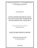 Luận văn Thạc sĩ Quản lý đất đai: Đánh giá tình hình thực hiện quy hoạch sử dụng đất giai đoạn đến năm 2020 trên địa bàn thành phố Hòa Bình, tỉnh Hòa Bình