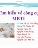 Tiểu luận: Tìm hiểu về công cụ MBTI