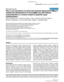 Báo cáo y học: The in vivo expression of actin/salt-resistant hyperactive DNase I inhibits the development of anti-ssDNA and anti-histone autoantibodies in a murine model of systemic lupus erythematosus