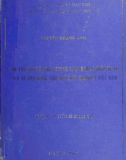 Luận văn: Vai trò của văn hóa trong kinh doanh quốc tê vấn để xây dụng văn hóa kinh doanh ở Việt Nam