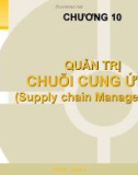 Thuyết trình: Quản trị chuỗi cung ứng