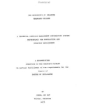 Research A DISSERTATION SUBMITTED TO THE GRADUATE FACULTY in partial fulfillment of the requiriments for the degree of DOCTOR OF PHILOSOPHY 