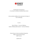 Doctoral thesis of Philosophy: Local parameters of housing prices: a case study of the Melbourne residential property market