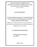 Master minor programme thesis English linguistics: A study on difficulties that 11th grade students at Nguyen Viet Xuan high school encounter when learning listening skills