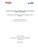 Thesis for the degree of Doctor of Philosophy: Stochastic service life prediction of RC girders subjected to chloride induced corrosion – Shear limit state