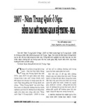 Báo cáo nghiên cứu khoa học 2007-Năm Trung Quốc ở Nga : Đỉnh cao mới trong quan hệ TRung - Nga 