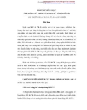 Đề tài: ẢNH HƯỞNG CỦA CHÍNH SÁCH KINH TẾ - XÃ HỘI ĐỐI VỚI MÔI TRƯỜNG HOẠT ĐỘNG CỦA DOANH NGHIỆP