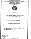 Luận văn: Thiết kế trạm biến áp 220/110/22KV và bảo vệ chống sét