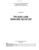 Báo cáo chuyên đề: Ứng dụng Laser trong điều trị ung thư