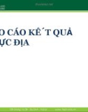 Báo cáo kết quả thực địa dự án: An toàn Đà Nẵng