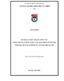 Luận văn Thạc sĩ Khoa học: Đánh giá thực trạng công tác công chứng, chứng thực các giao dịch về đất đai trên địa bàn quận Đống Đa, thành phố Hà Nội