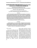 Hoạt tính kháng khuẩn và kháng nấm của một số N-(2,3,4,6-tetra-O-axetyl- β -D-galactopyranozyl) thiosemicarbazon benzandehut thế