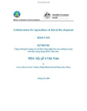 Báo cáo nghiên cứu nông nghiệp Tăng cường kỹ năng và cải tiến công nghệ cho các xưởng xẻ quy mô nhỏ vùng nông thôn Việt nam - MS4: Sấy gỗ ở Việt Nam 