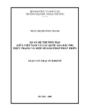 Luận văn thạc sỹ kinh tế: Quan hệ thương mại giữa Việt Nam và các quốc gia Bắc phi. Thực trạng và một số giải pháp phát triển