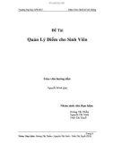 Báo cáo đề tài Quản Lý Điểm Cho Sinh Viên