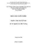 Quy hoạch Tổng thể và Nghiên cứu khả thi về GTVT Đô thị TP.HCM (HOUTRANS) - Báo cáo cuối cùng - Quyển 5: Báo cáo kỹ thuật - Số 10: Nghiên cứu môi trường