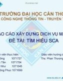 Đề tài tìm hiểu SCA 