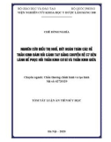 Tóm tắt Luận án Tiến sĩ Y học: Nghiên cứu điều trị nhổ, đứt hoàn toàn các rễ thần kinh đám rối tay bằng chuyển rễ C7 bên lành để phục hồi thần kinh cơ bì và thần kinh giữa