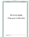 Đồ án tốt nghiệp : Tổng quan về dầu nhờn