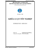 Luận văn: Hoàn thiện công tác kế toán Lập và phân tích Báo cáo kết quả hoạt động kinh doanh tại Công ty Cổ phần Giao Nhận Kho Vận Hải Dương