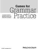 Games for grammar practice