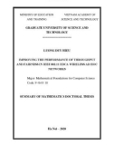 Summary of Mathematics doctoral thesis: Improving the performance of throughput and fairness in IEEE 802.11 EDCA wireless Adhoc networks