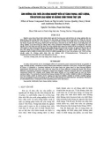 Báo cáo nông nghiệp: ảNH HƯởNG CủA THứC ĂN CÔNG NGHIệP ĐếN Sự TĂNG TRọNG, CHấT LƯợNG, TồN DƯ KIM LOạI NặNG Và KHáNG SINH TRONG THịT LợN