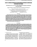 Báo cáo nông nghiệp: Ảnh hưởng của Mucuna pruriens đến sự biểu hiện gen tổng hợp catecholamine trên mô não chuột