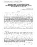 Báo cáo nghiên cứu khoa học: ĐÁNH GIÁ TÁC ĐỘNG CỦA HOẠT ĐỘNG THAM QUAN ĐẾN TÀI NGUYÊN VÀ MÔI TRƯỜNG TẠI QUẦN THỂ DI TÍCH HUẾ ĐỂ PHÁT TRIỂN DU LỊCH BỀN VỮNG