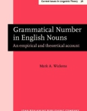 Ebook Grammatical number in English nouns: An empirical and theoretical account