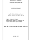 Tóm tắt Luận văn Thạc sĩ Công nghệ thông tin: Dự án số hóa tài liệu lưu trữ Trung tâm Lưu trữ Quốc gia III